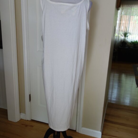 NWT SENOR FROG’S Cancun, Mexico White Tank Dress / Swim Cover Up One Size - Picture 3 of 6